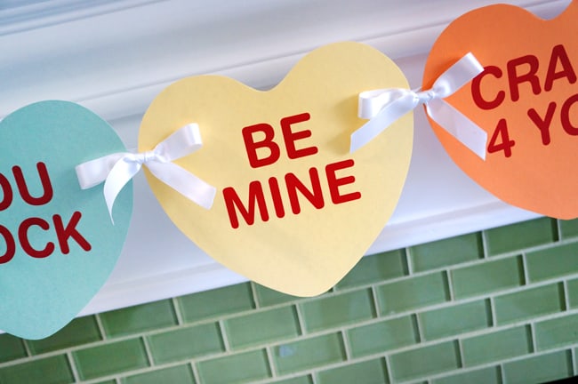 easy diy valentine s day printable banner free printable popsicle blog