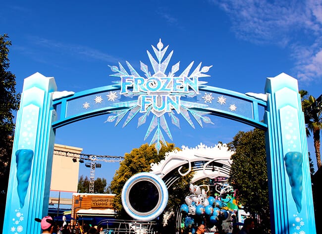 ondersteuning kloon Kwik Frozen Fun at Disney California Adventure - Popsicle Blog