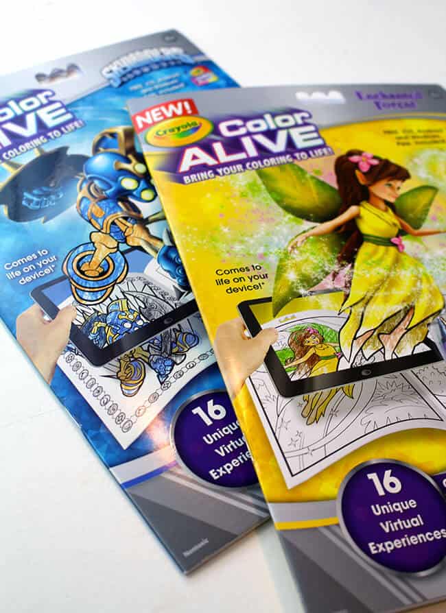 Crayola Color ALIVE Coloring Books are Awesome - Popsicle Blog