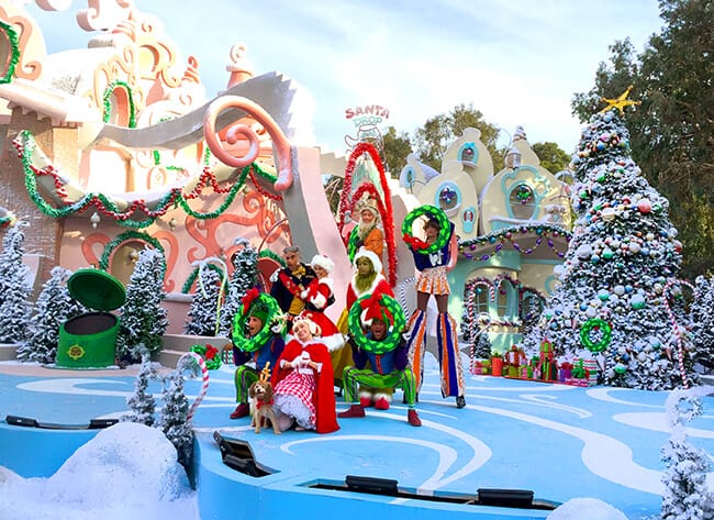 Visiting Grinchmas at Universal Studios - Popsicle Blog