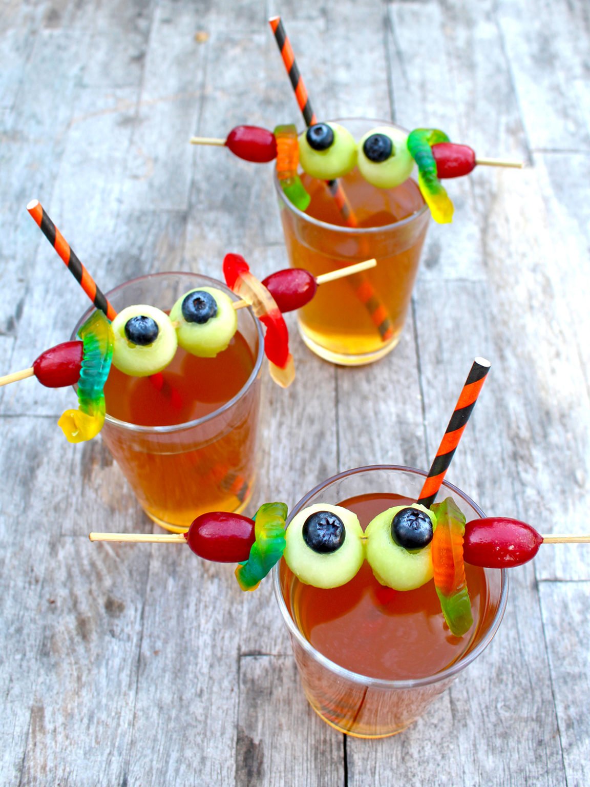 Spooky Halloween Juice Sparklers