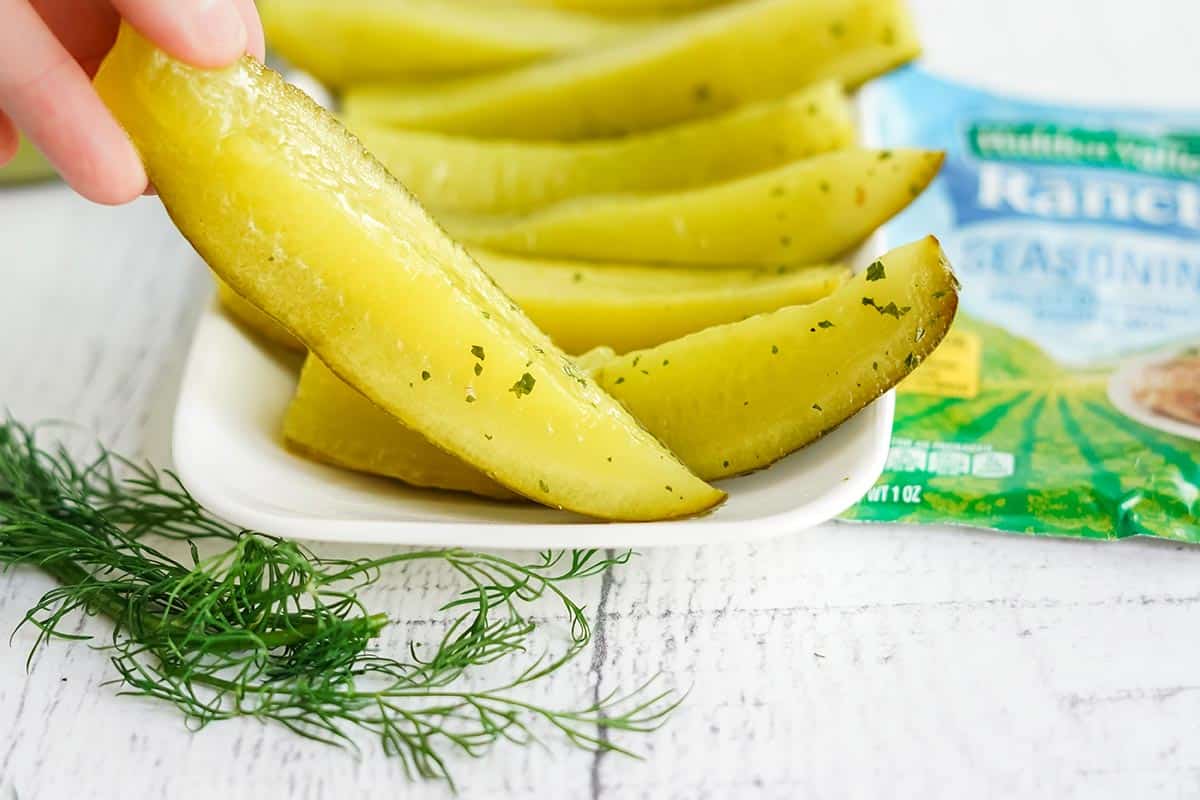 TikTok Ranch Pickles Viral Recipe - Popsicle Blog