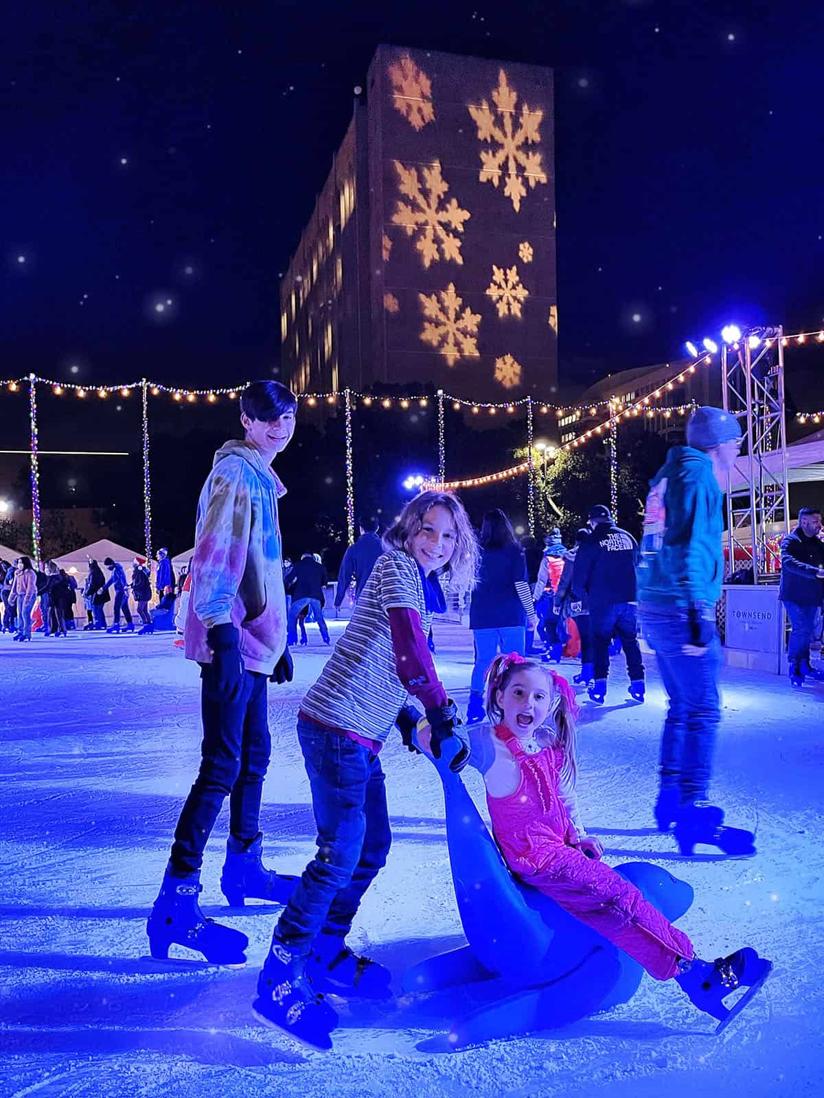 Holiday Ice Skating in the Orange County Popsicle Blog