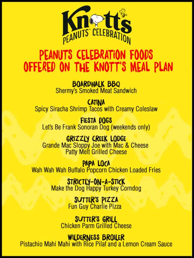 Knott's Berry Farm PEANUTS Celebration Food Popsicle Blog