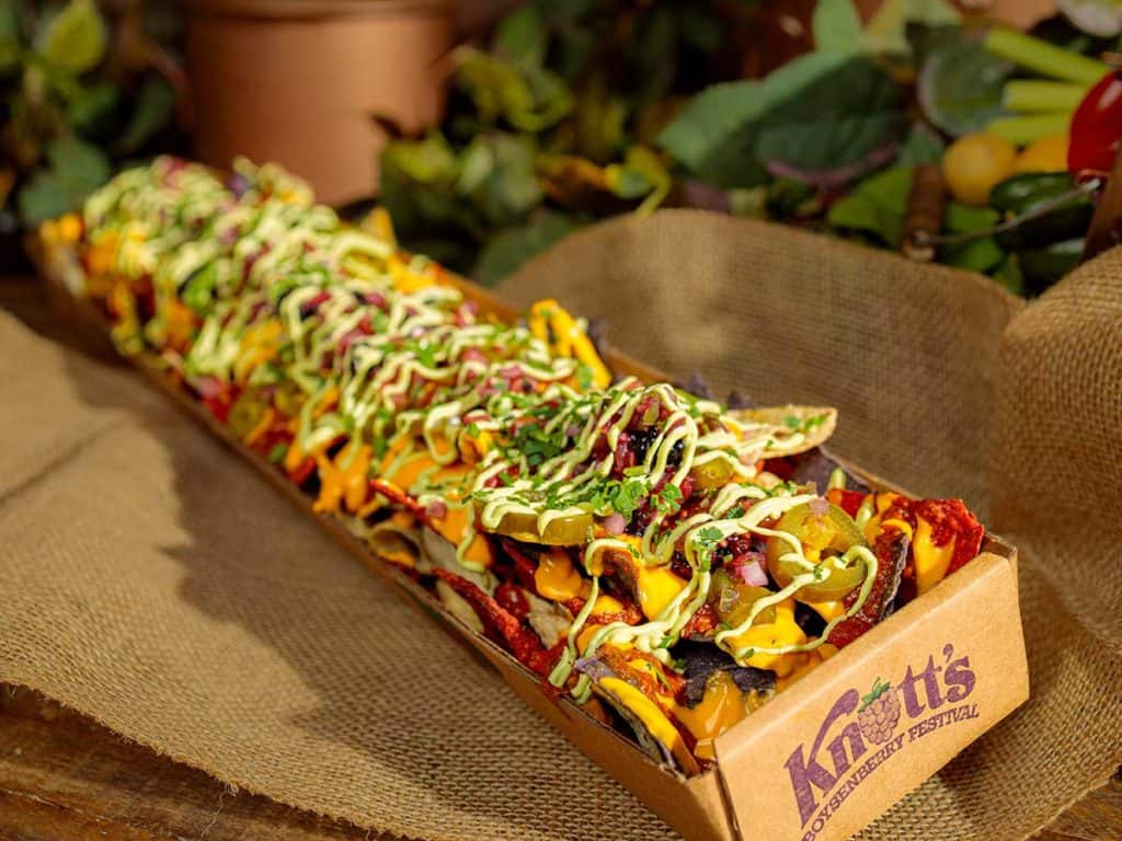Boysenberry-inspired food at Knott