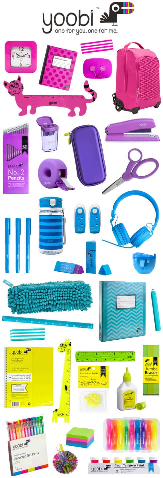 Shop all your Back to School Essentials on Yoobi.com!